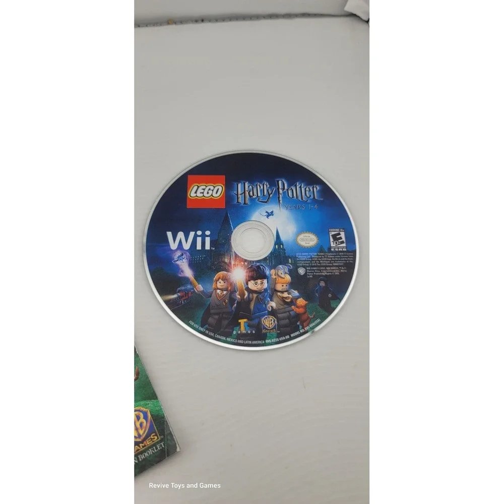 LEGO Harry Potter: Years 1-4 (Nintendo Wii, 2010) Game and Manual Tested Working